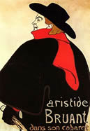 Toulouse Lautrec Aristide Bruant Lyon